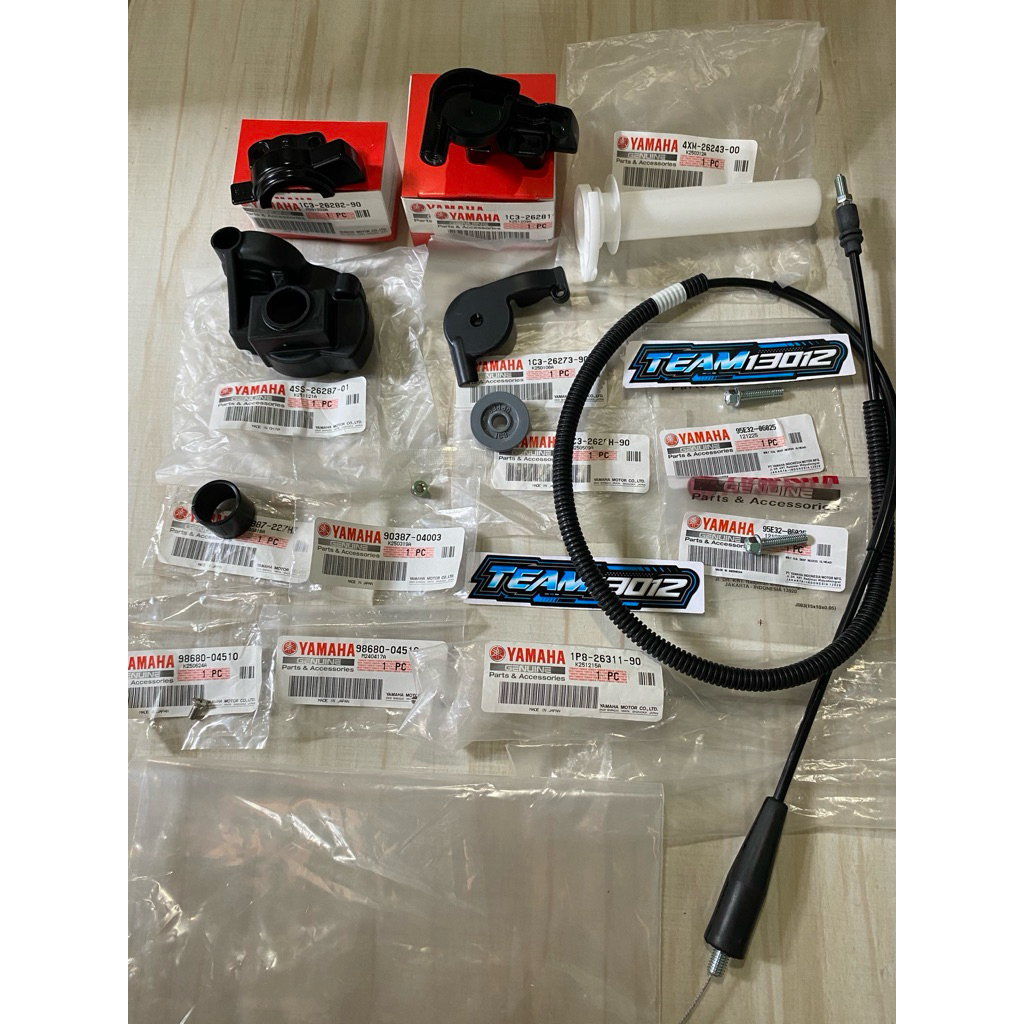 GAS KONTAN SPONTAN YZ 125  ORIGINAL YAMAHA JAPAN