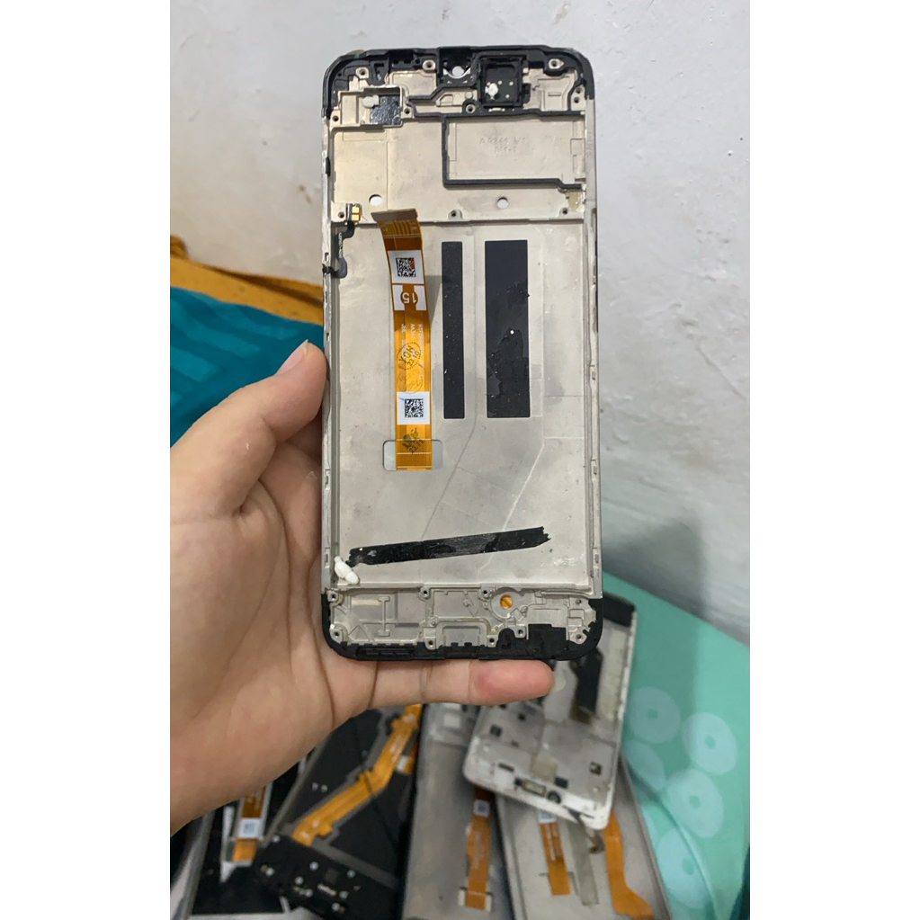 LCD FULLSET FRAME COPOTAN OPPO A57 ORIGINAL GARANSI