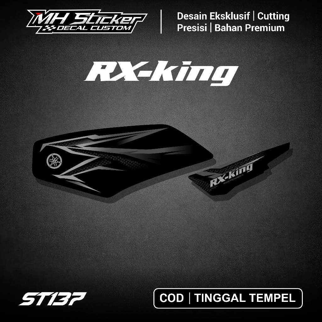 Striping rx king 2008 - 2007 / Stiker rx king variasi 2008 tinggal pasang
