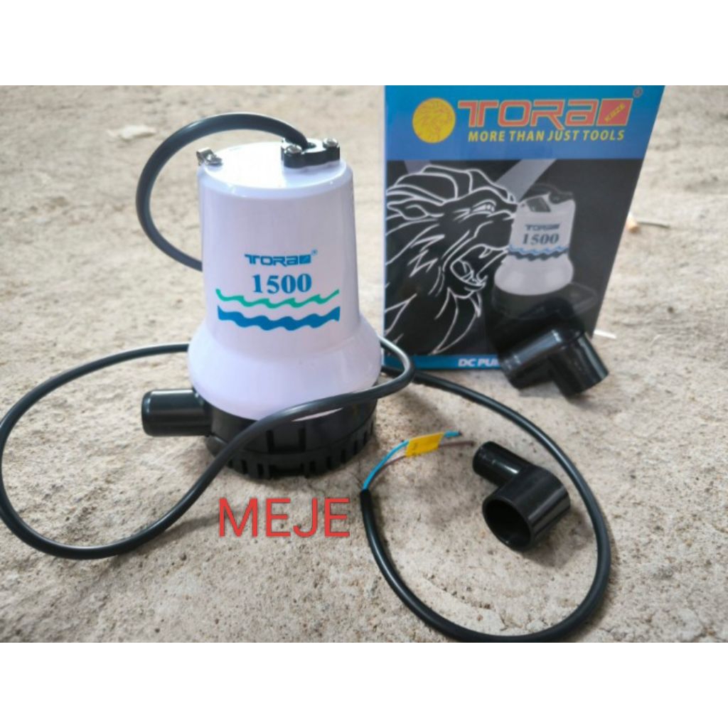 Pompa celup tora 1500 (dc aki)