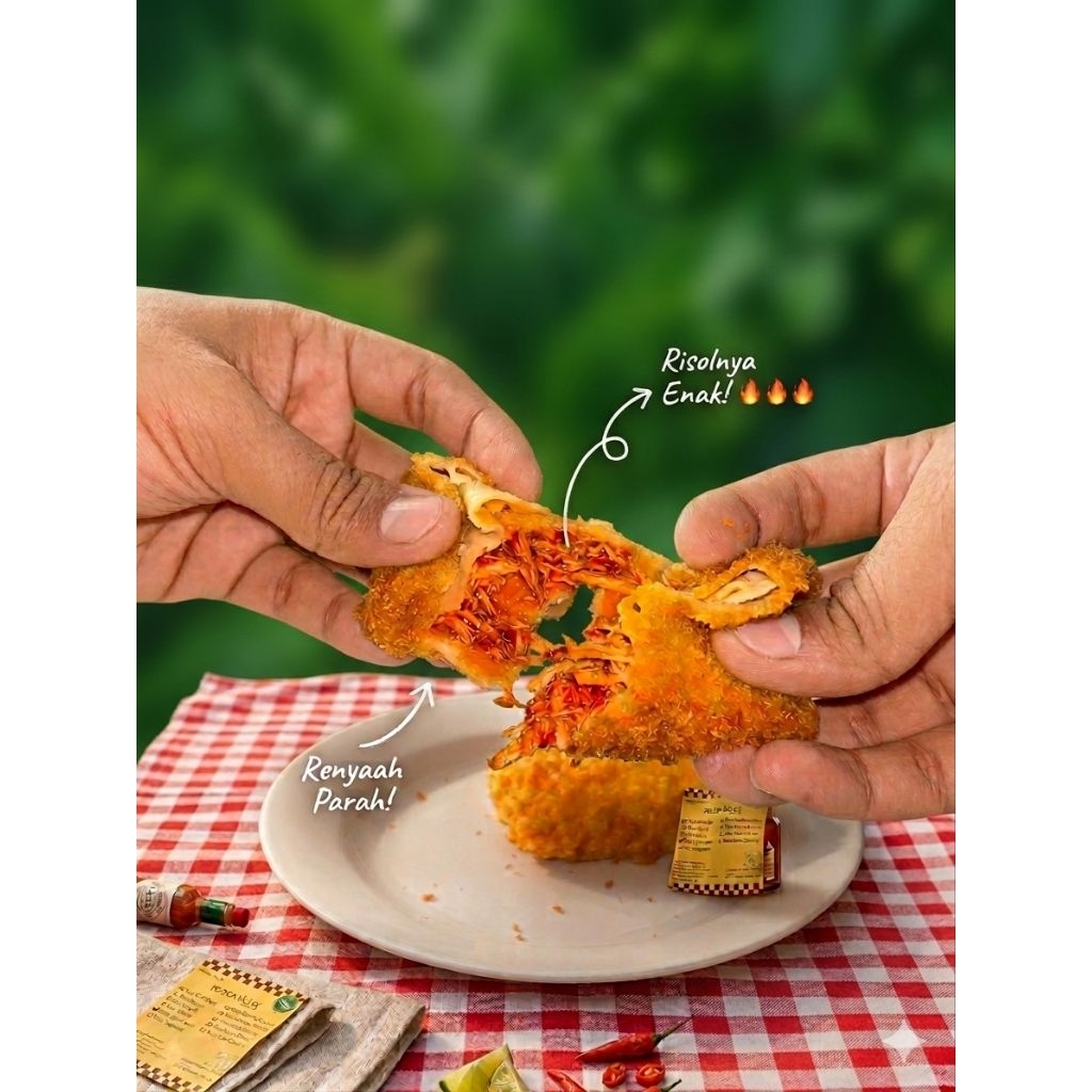 Risol Ayam Suwir-Frozen Food