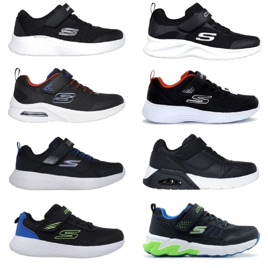 Sepatu Hitam Skechers Kids