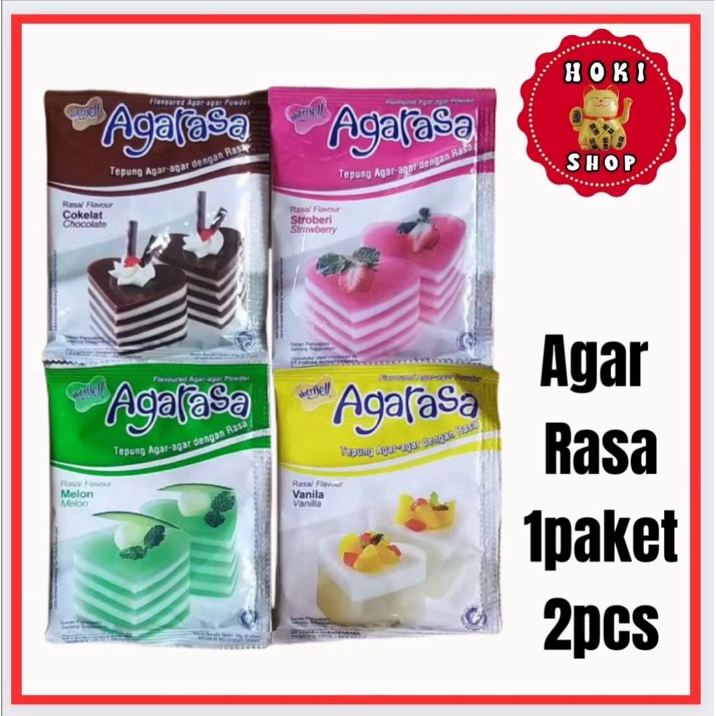 AgarRasa 1paket 2pcs / Agar Agar Powder / Agar Rasa