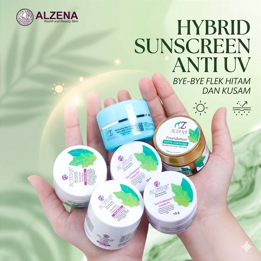 DAY CREAM / SUNSCREEN / KRIM SIANG BY ALZENA SKINCARE BPOM 100% ORIGINAL