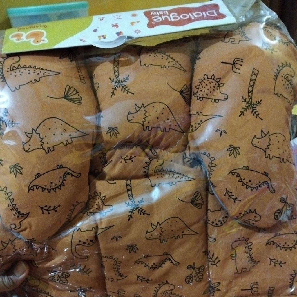 Ex Kado, Dialogue Baby Alas stroller Dino Coklat
