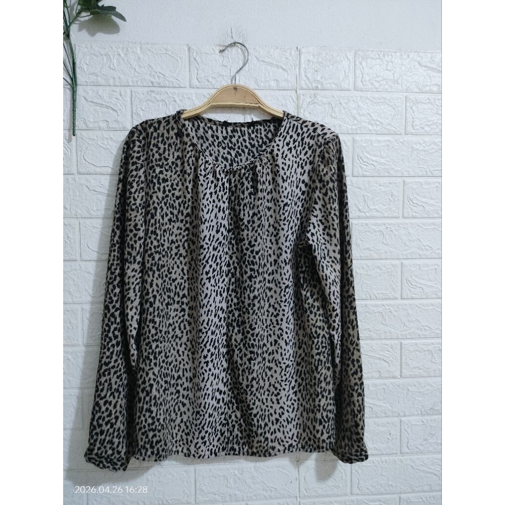 atasan Zara original leoprad