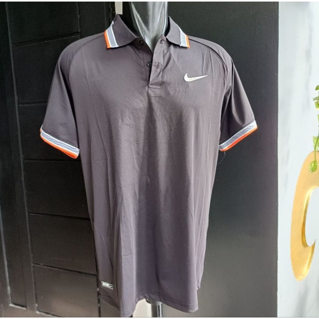 Kaos kerah kaos polo dry fit kaos sepeda dri fit  kaos dry fit kaus kerah kaos olahraga hitam size 2