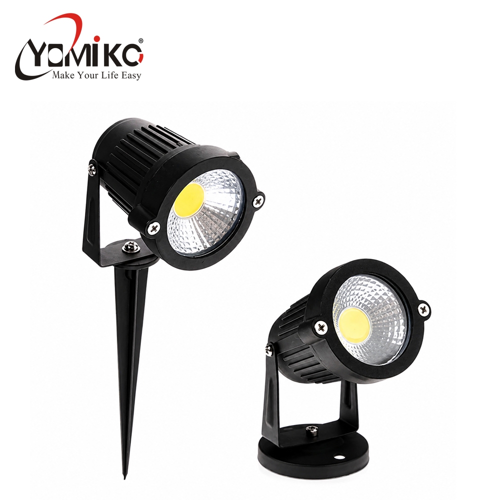 Lampu Taman LED Outdoor Yomiko / Lampu Sorot Taman Waterproof 5W COB