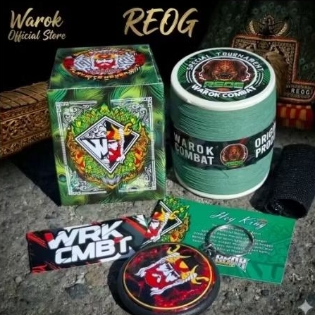 GELASAN WAROK COMBAT ORIGINAL BY WAROK KITE BAHAN MATOT PUTIH