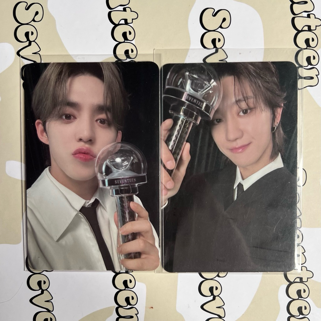 [READY] Official Photocard Scoups dan The8/Hao Seventeen Caratzone Carzone rh asia