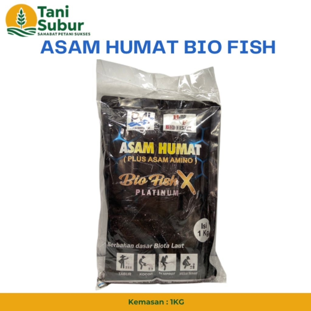 ASAM HUMAT BIO FISH (PLUS ASAM AMINO) 1KG - ASAM HUMAT