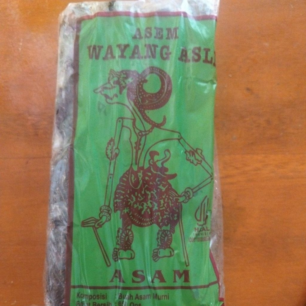 asem jawa wayang 1 pcs