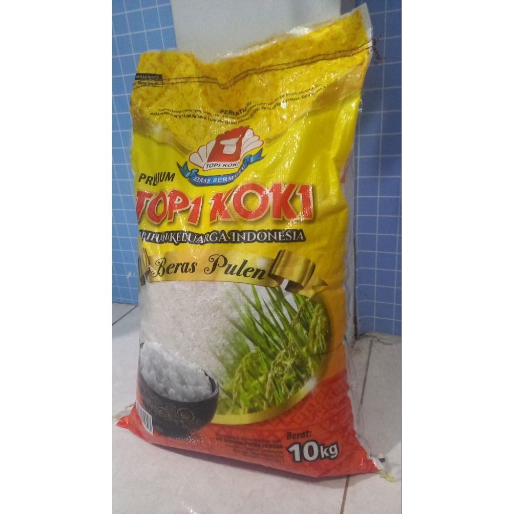 BERAS TOPI KOKI 10 KG