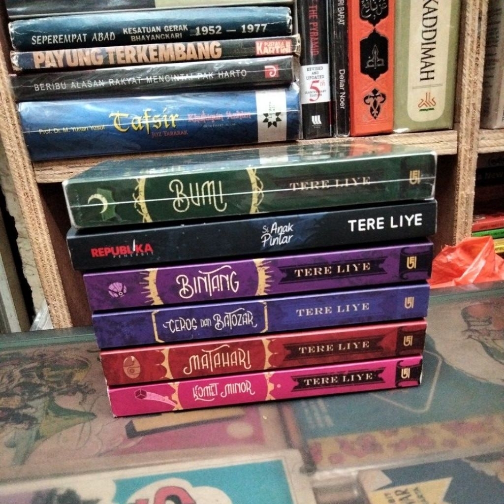 Novel Tere Liye original bekas