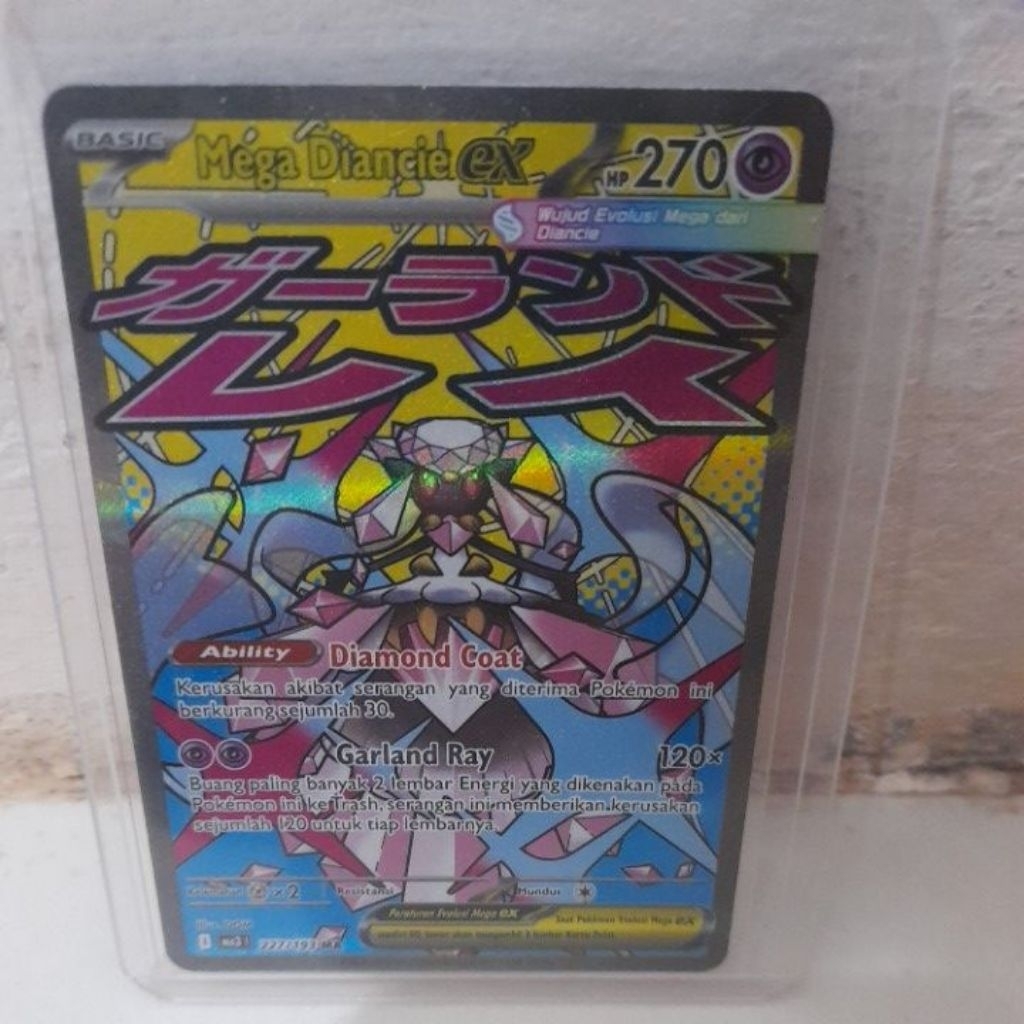 Mega diancie EX MA kartu pokemon