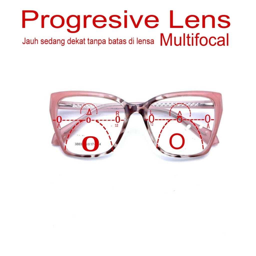 Kacamata Progressive Antiradiasi 3003 Kacamata baca & jalan