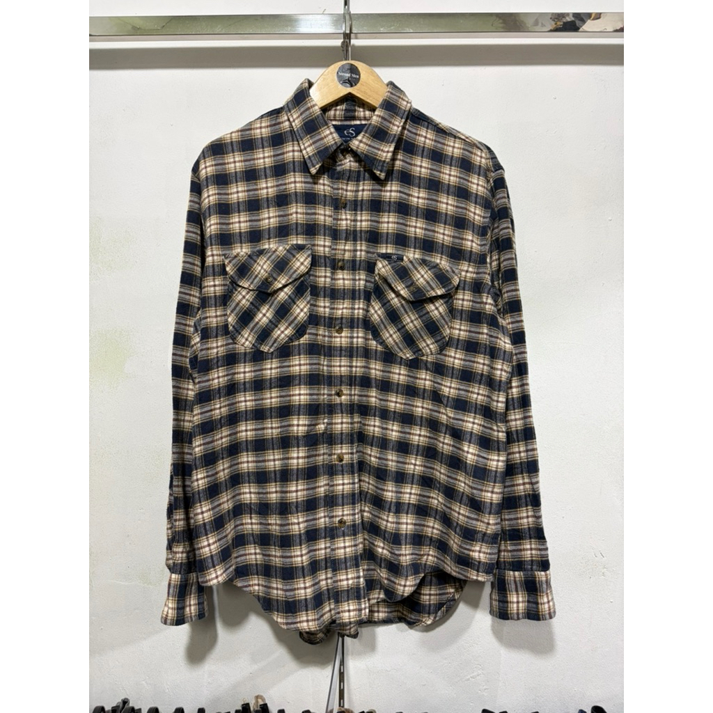 kemeja flanel EDWIN