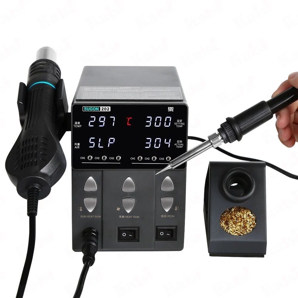 SUGON 202 Hot Air Blower and Solder 2 IN 1
