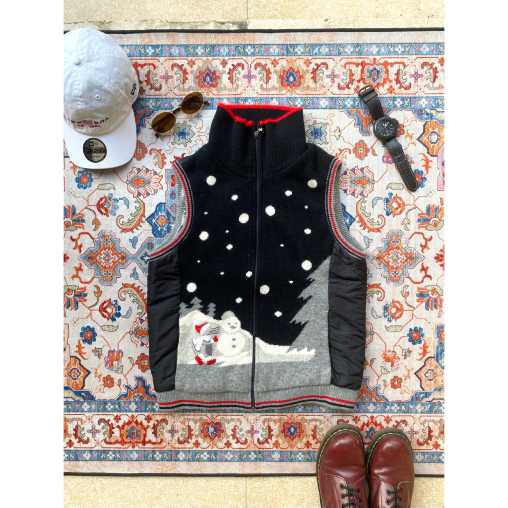 Vest Crocodile Ladies Rajut Parasut Second