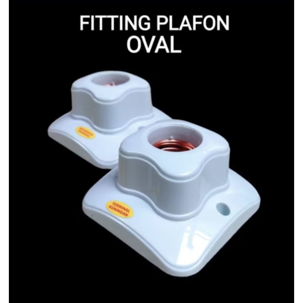 FITTING LAMPU PLAFON E27 FITING LAMPU E27 TEMPEL