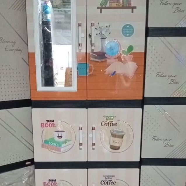 Lemari plastik Naiba Pro 4 susun