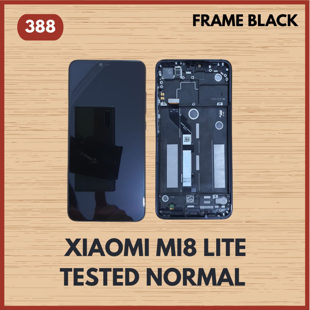 LCD FRAME XIAOMI MI8 MI 8 LITE ORIGINAL COPOTAN