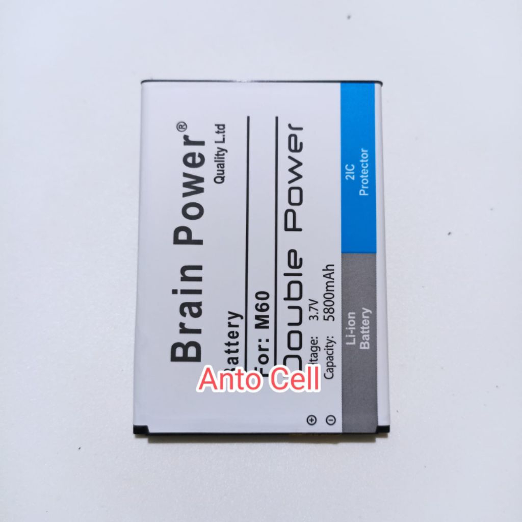 Baterai Evercoss M60 / M60A batre hp Evercoss M 60 / M 60 A double power