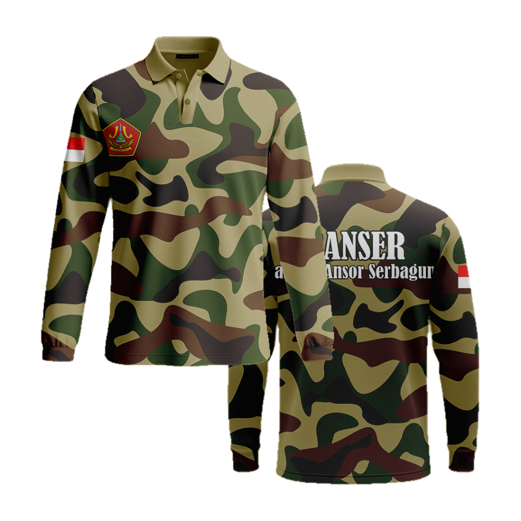 Jersey Banser Pria / Kaos Jersey Banser / Baju Banser Bahan Dryfit Fullprint free custom art 1
