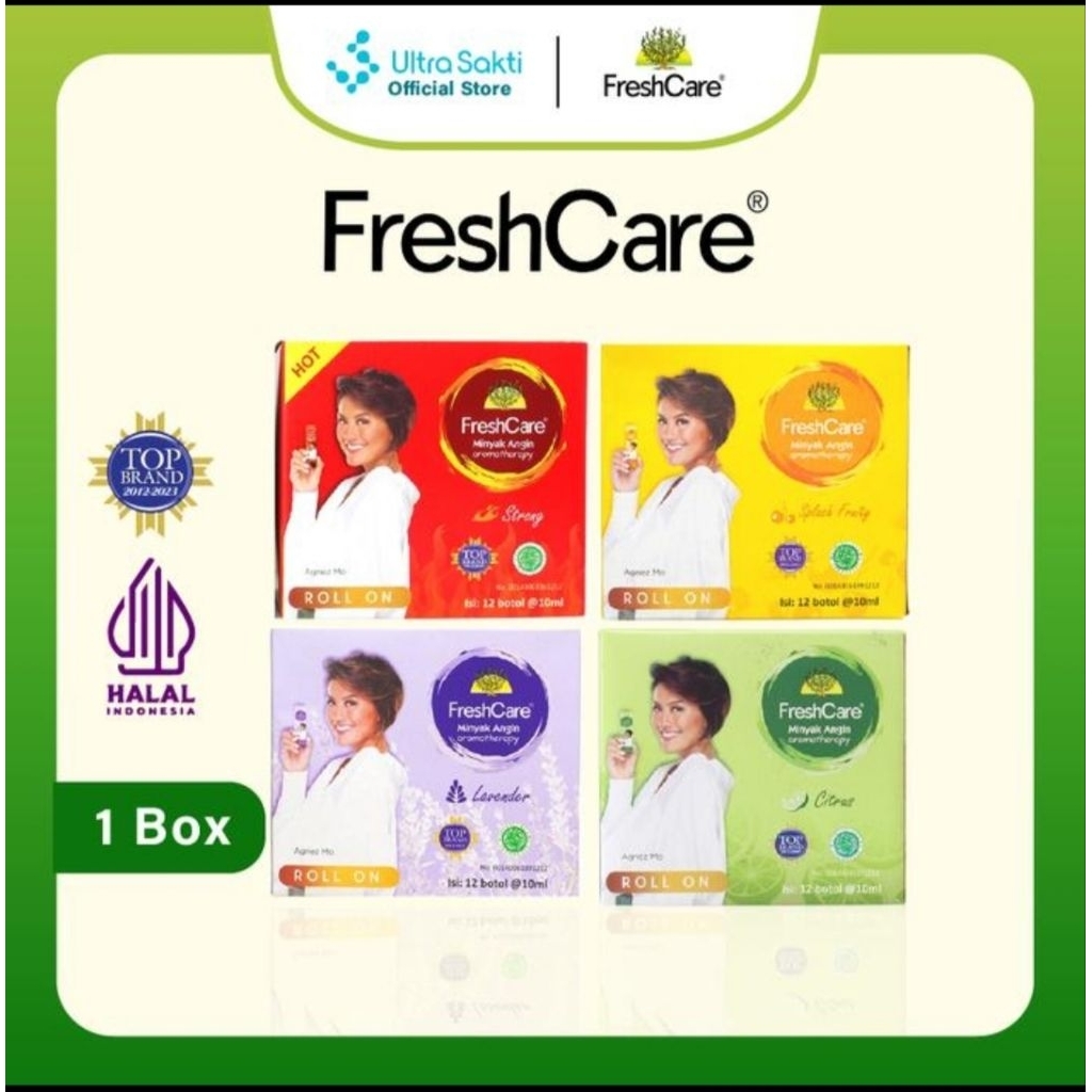 FRESHCARE 1 BOX ISI 12 PCS ORIGINAL