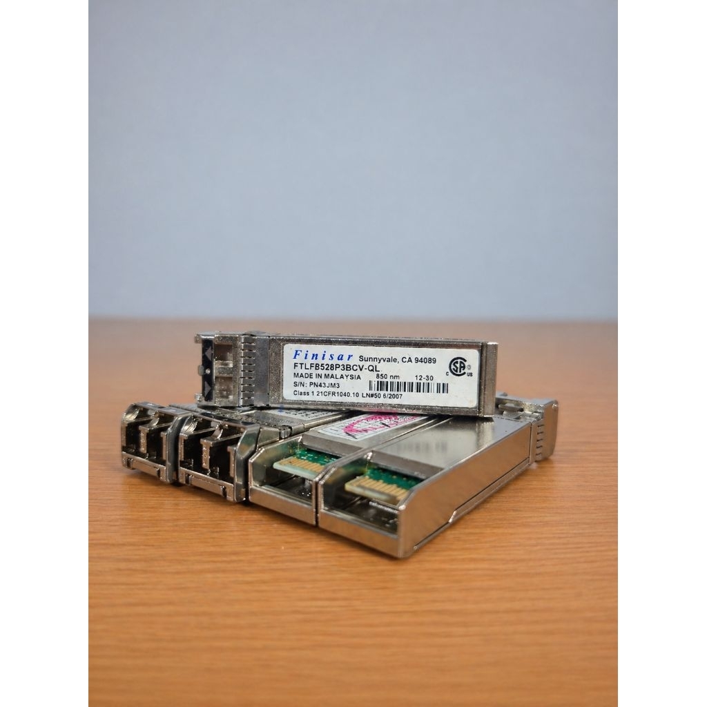Finisar FTLF8528P3BCV-QL SFP+ 8G FC SR 850nm LC 8.5Gbps MMF Compatible Cisco Hp Dell Second Bergaran