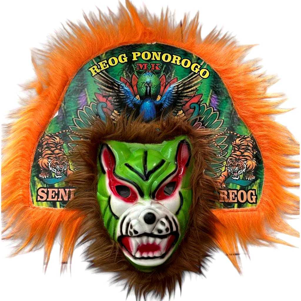 MAINAN TRADISIONAL TOPENG REOG ANAK / MAINAN TOPENG REOG