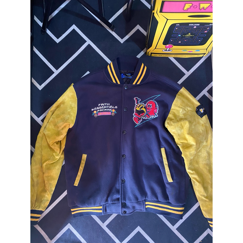W. Essentiels x Faith Industries x Pacman varsity
