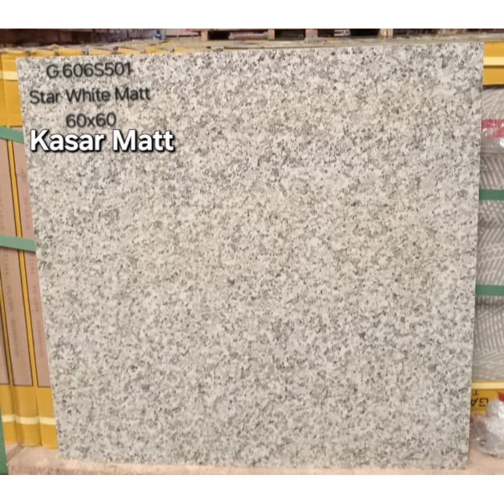 Granit Garuda 60x60 star white matte kasar kw1