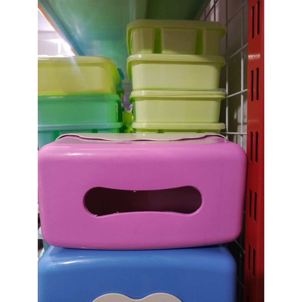 Tempat Tisu Kotak warna warni