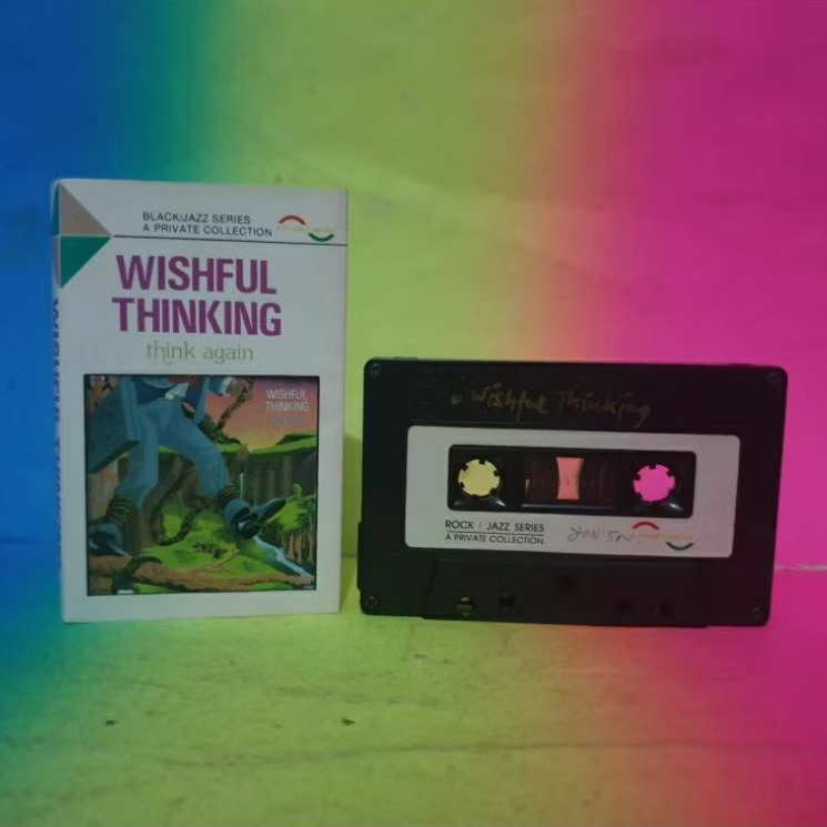 kaset WISHFULL THINKING think again BAGUS murah