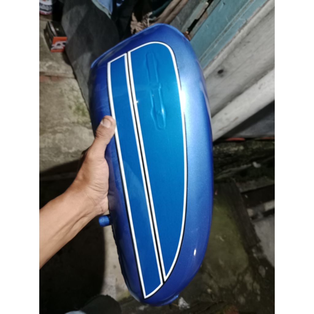 Tangki cb 125 SE 1974 original copotan