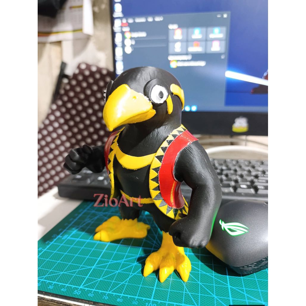 patung/maskot/figur beo nias