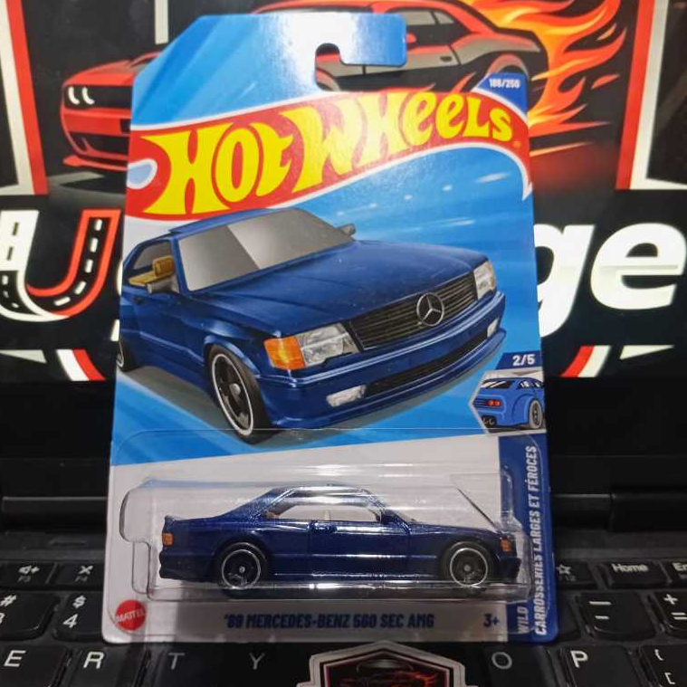 HOT WHEELS 89 Mercedes-Benz 560 Sec AMG-Mercedes Benz 500E - Diecast Kolektor Original / HW Factory 