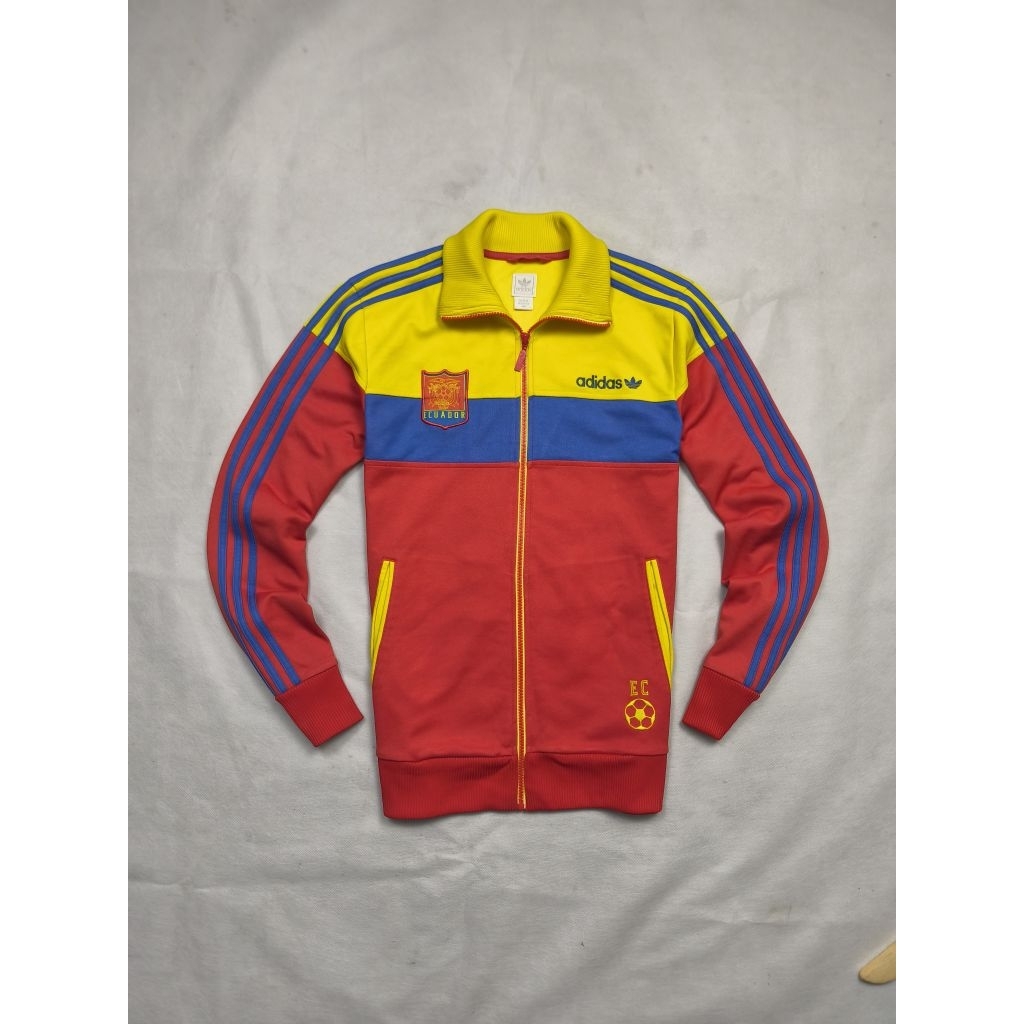 Vtg Adidas Ecuador Tracktop Jacket