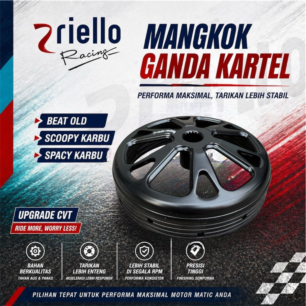 Mangkok Ganda Kartel Lurus / Mangkok Ganda Kartel garis / Mangkok Ganda custom / Mangkok Ganda Anti 