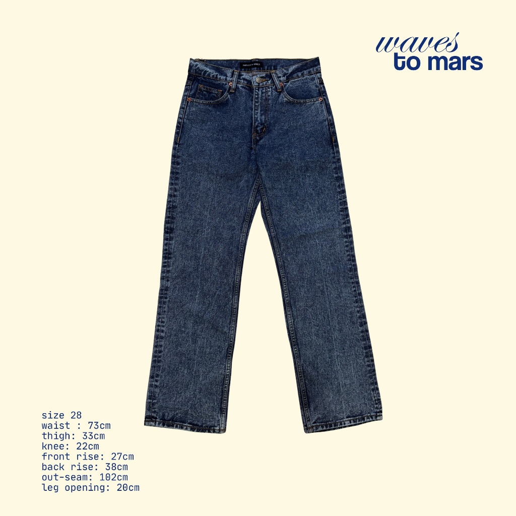 Amigos de Nimes - dos mexique steve blue - reguler denim