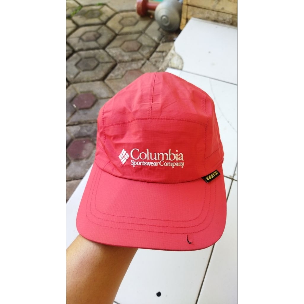 topi running outdoor columbia titanium original goretex 5 panel