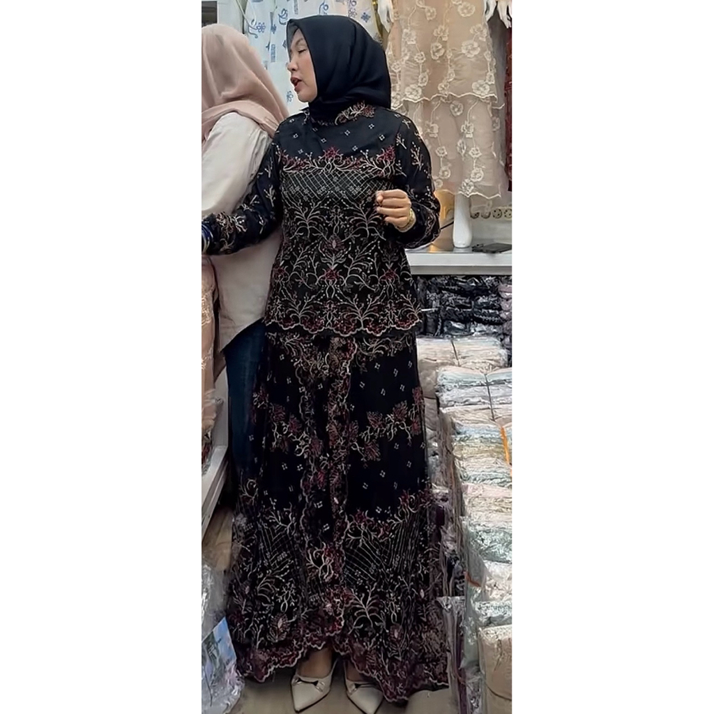 Exclusive Setrok Mewah Edness by Kayla Premium Bordir Tile Series by Winayu Butik