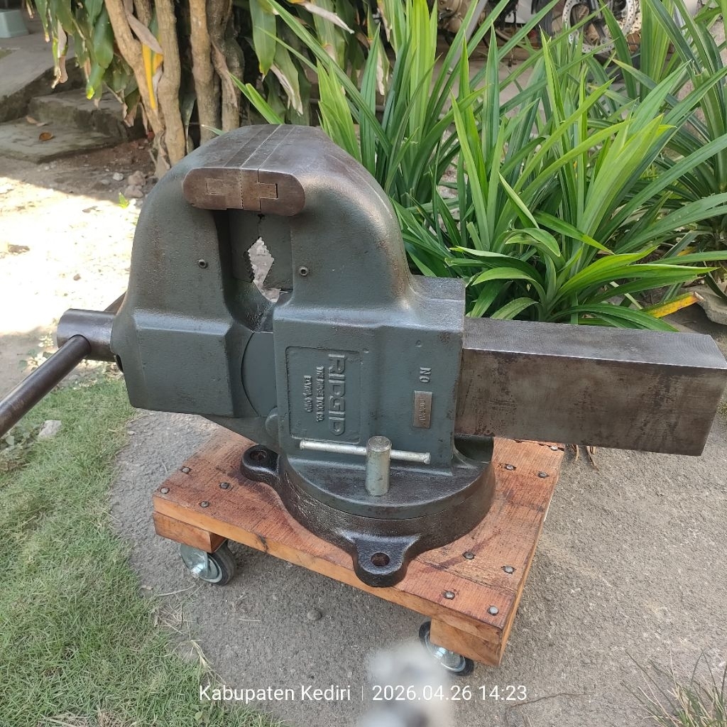 Ragum RIDGID 60CPN Made in USA 6 inc kondisi NOS Belum pernah terpakai