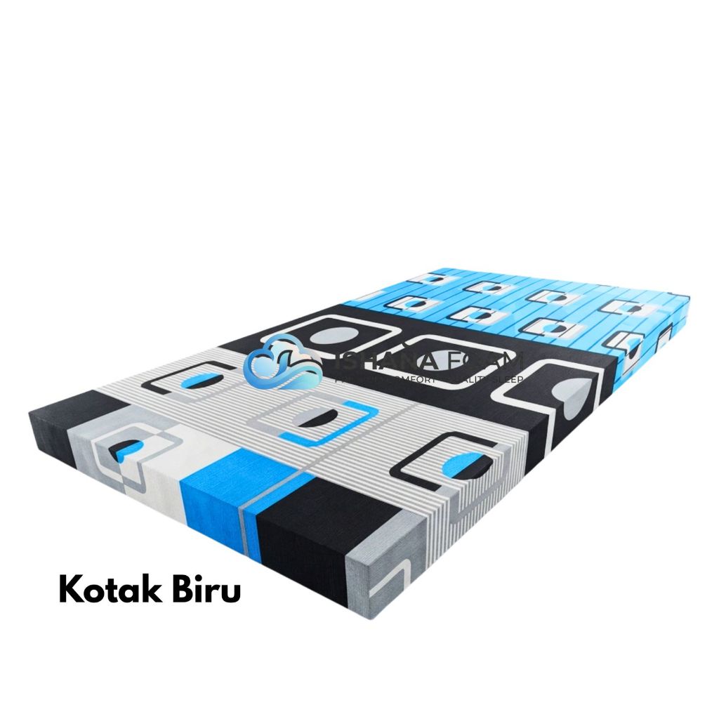 Sarung Kasur Resleting Uk 200x90x10//180x90x10 Kain Adem & Tidak Luntur. (Bawah Spunbond Hitam)