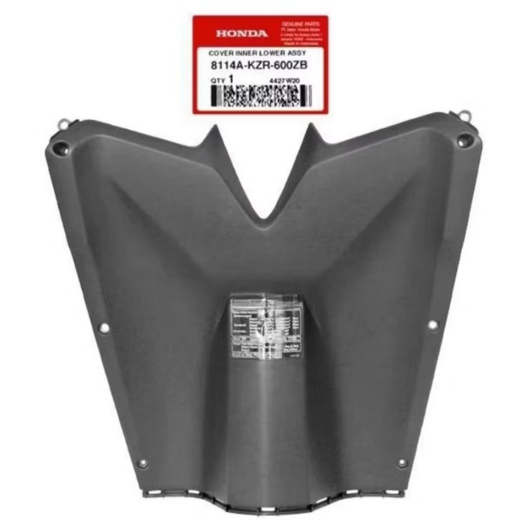 Cover Inner Lower Dashboard Legsil Bawah Vario 125 Fi Old 2012 - 2014 Ori AHM 8114AKZR600ZB