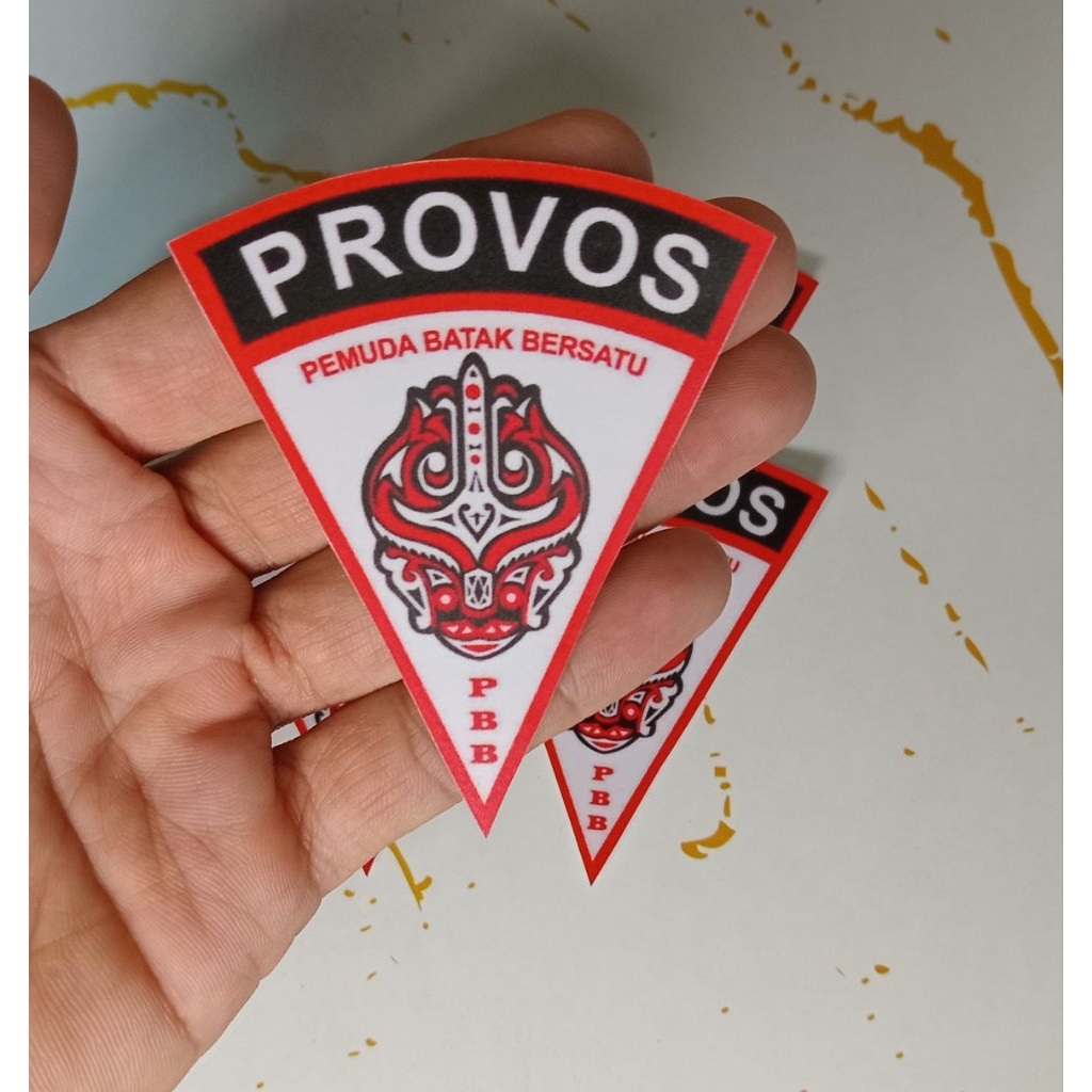 Stiker Batak Bersatu Provos/Stiker Pemuda Batak Bersatu Provos Segitiga
