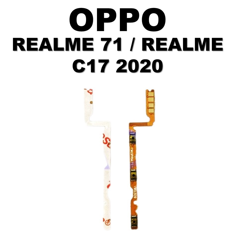 FLEXIBELE ON / OFF + VOLUME REALME 71 / REALME  C17 2020 ORIGINAL 100%