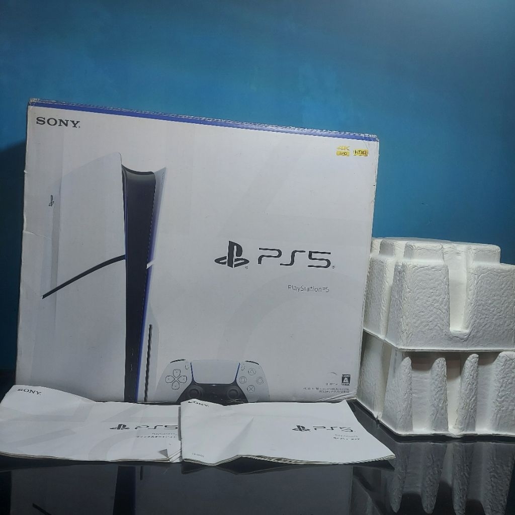 DUSBOX/KARDUS ORIGINAL PS5 SLIM DISC (BEKAS) PENGIRIMAN VIA J&T CARGO ONLY