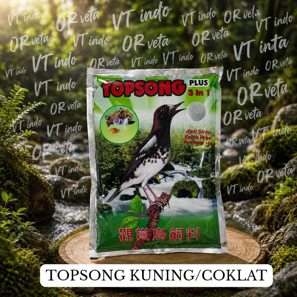 PAKAN BURUNG TOPSONG COKLAT HIJAU BURUNG MURAI CUCAK IJO KACER TOPSONG